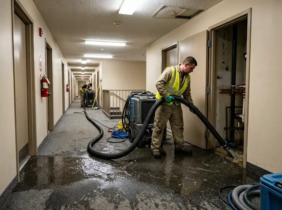 multi-unit-apartment-hallway-f-005 — frequently asked questions, Emergency Burst Pipe Water Extraction & Removal in Dover, OH